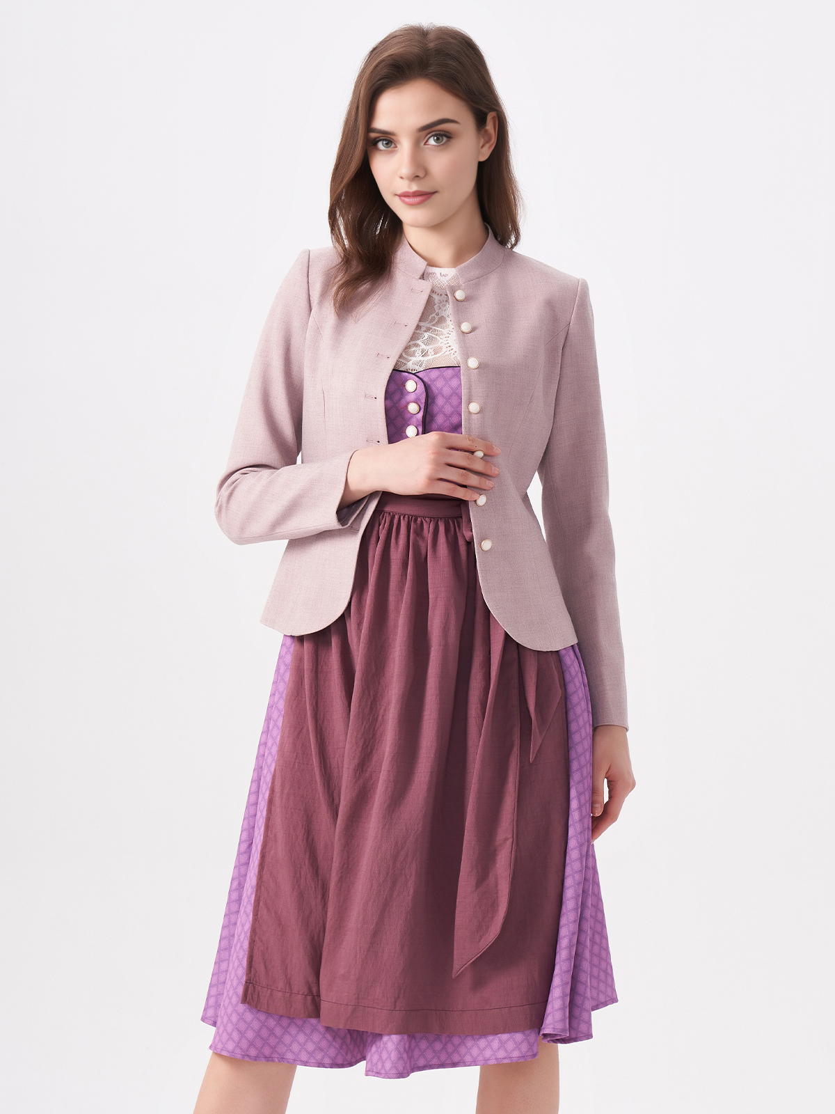 Dirndl in Lila – perfekt für festliche Anlässe