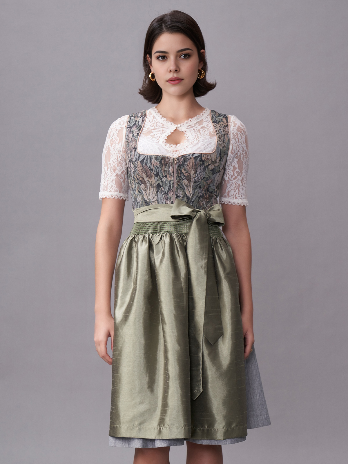 Dirndl in Grün – zeitlos und elegant