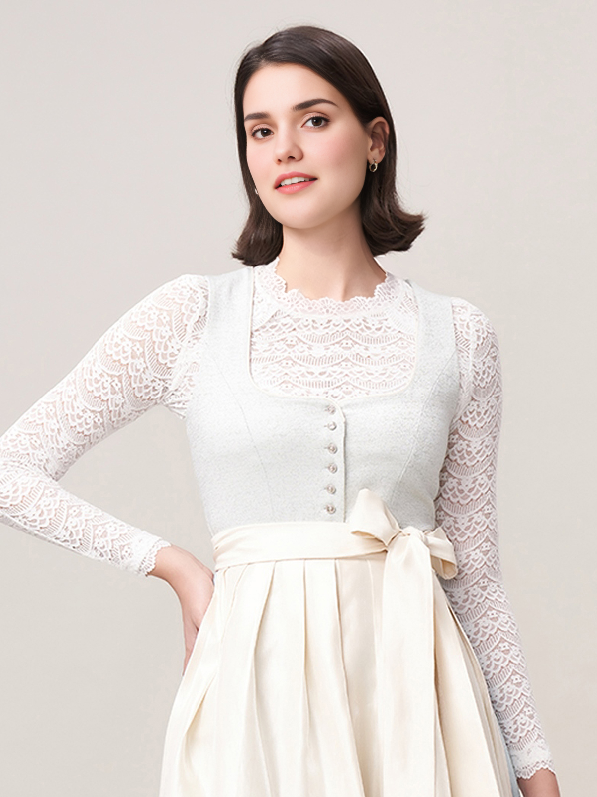 Modernes Dirndl in Blau