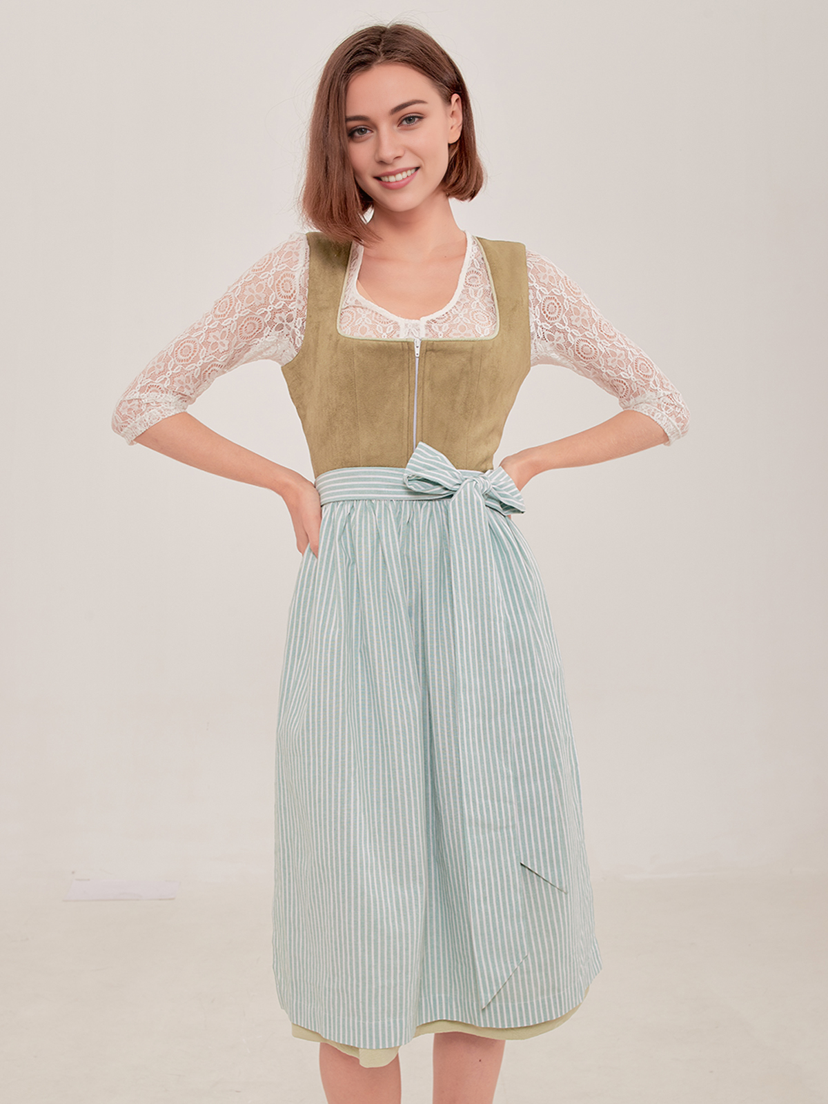 Dirndl in Grün – zeitlose Eleganz