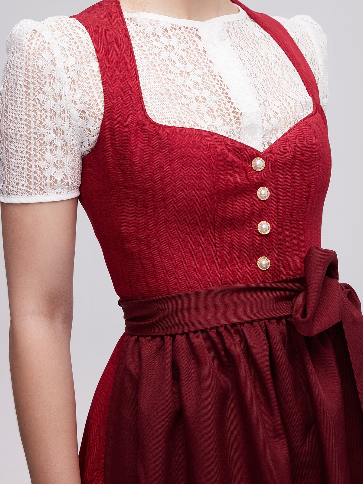 Dirndl Grüb in Rot