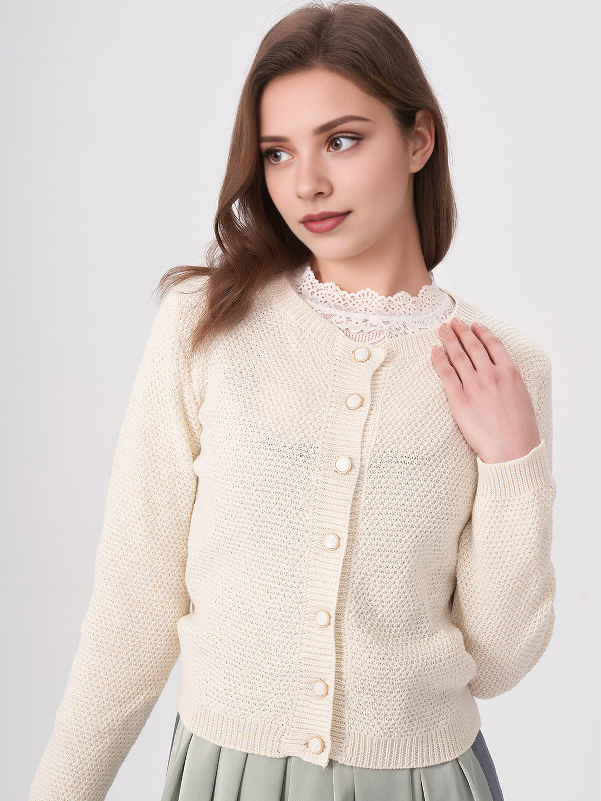 Dirndl Creme Beige
